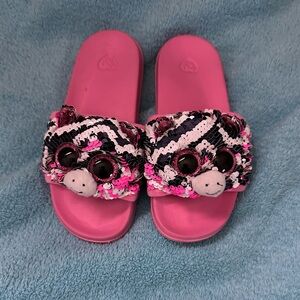 Ty Beanie Boos Sequin Sandal/Slipper- SZ 1-3